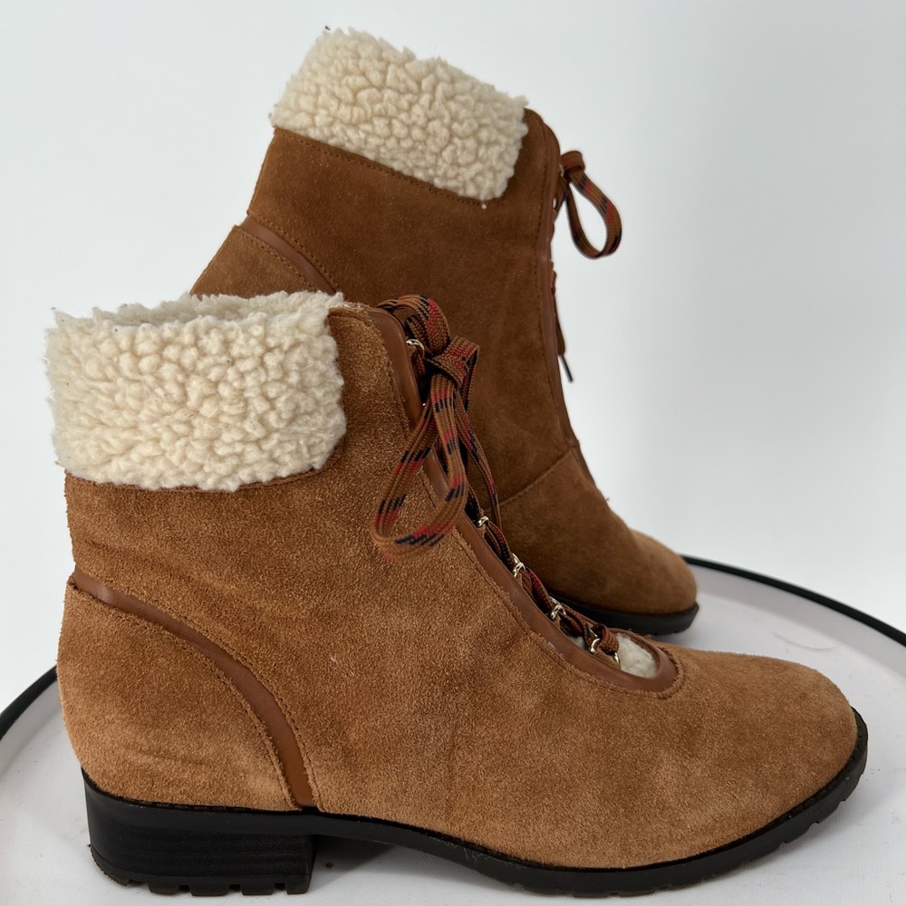 CROWN & IVY JUNE SHERLING BOOTS